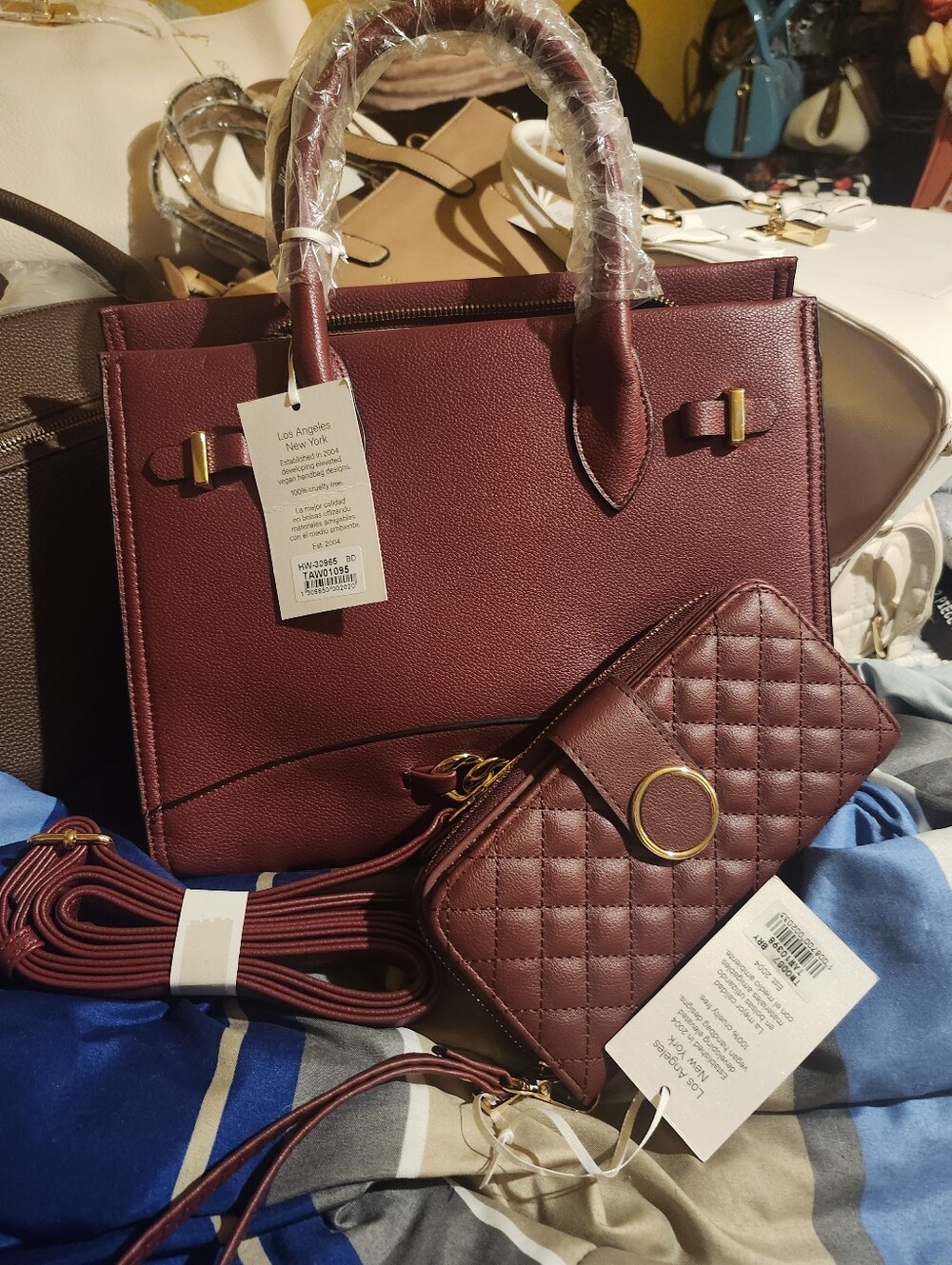 Tote Crossbody With Wallet